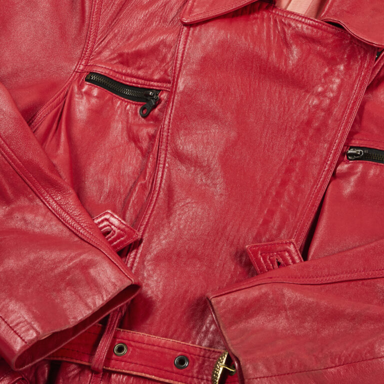 Women's 70s 80s Leather + Suede Trench