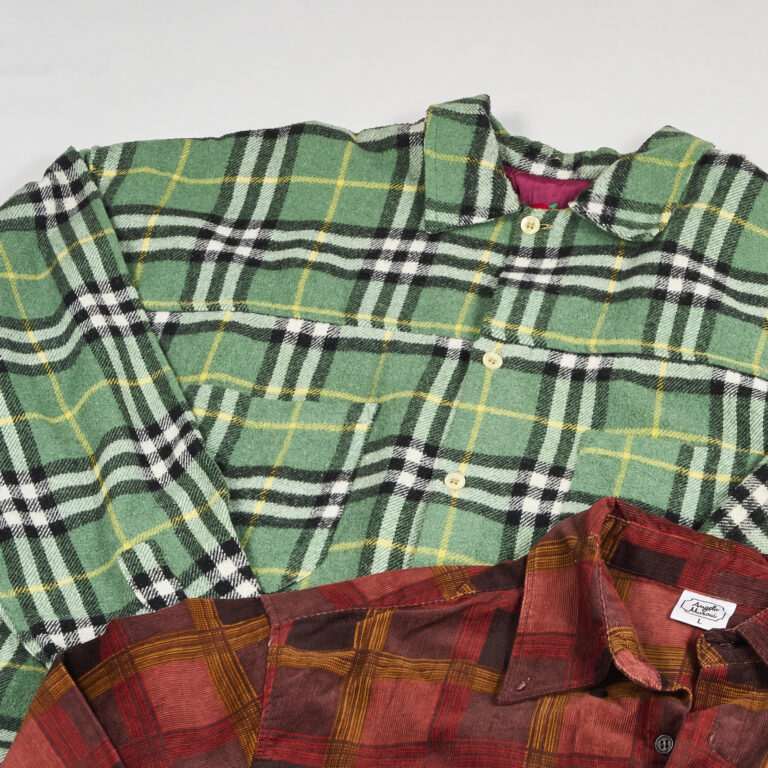 Corduroy Flannel Quilted Shirts