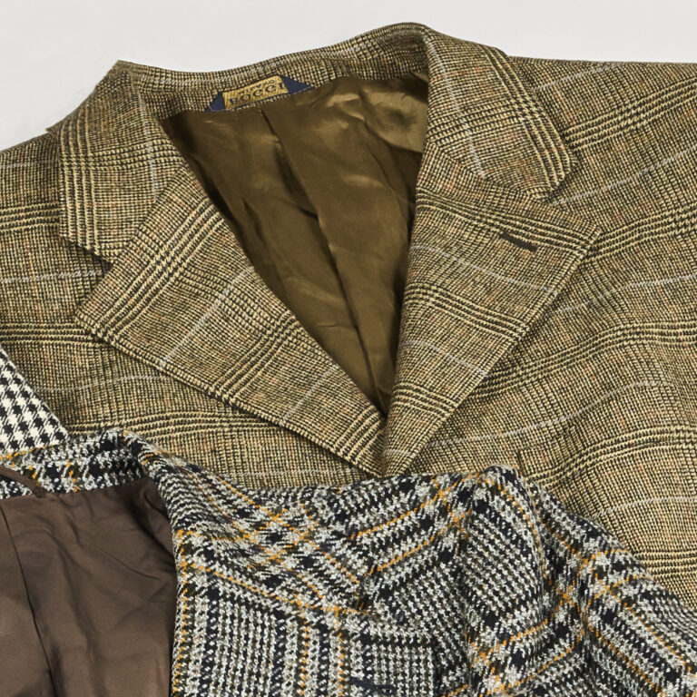 Men’s tartan blazers