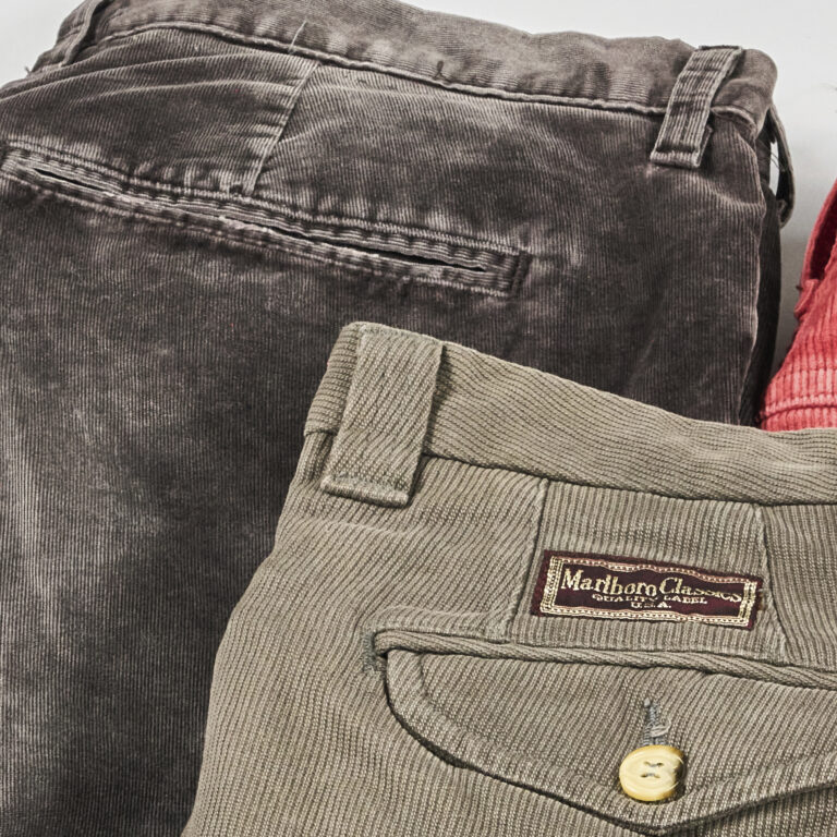 Branded Corduroy Trousers
