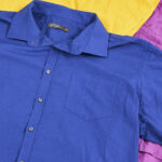 Men's short sleeve plain shirts - 2