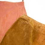 Suede + leather skirts - 2