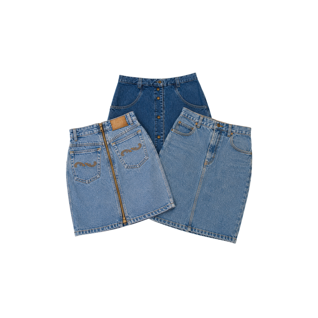 Denim Skirts