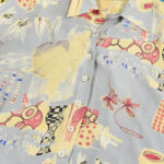 Camicie da uomo a maniche corte anni '70 '80 '90 (hawaii, seta, con stampe, a righe, a quadri) - 3