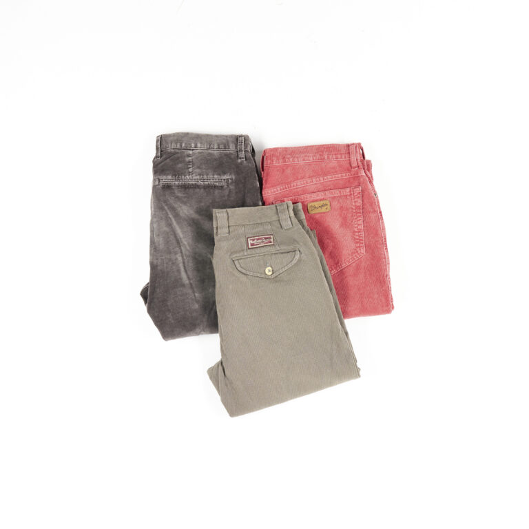 Branded Corduroy Trousers