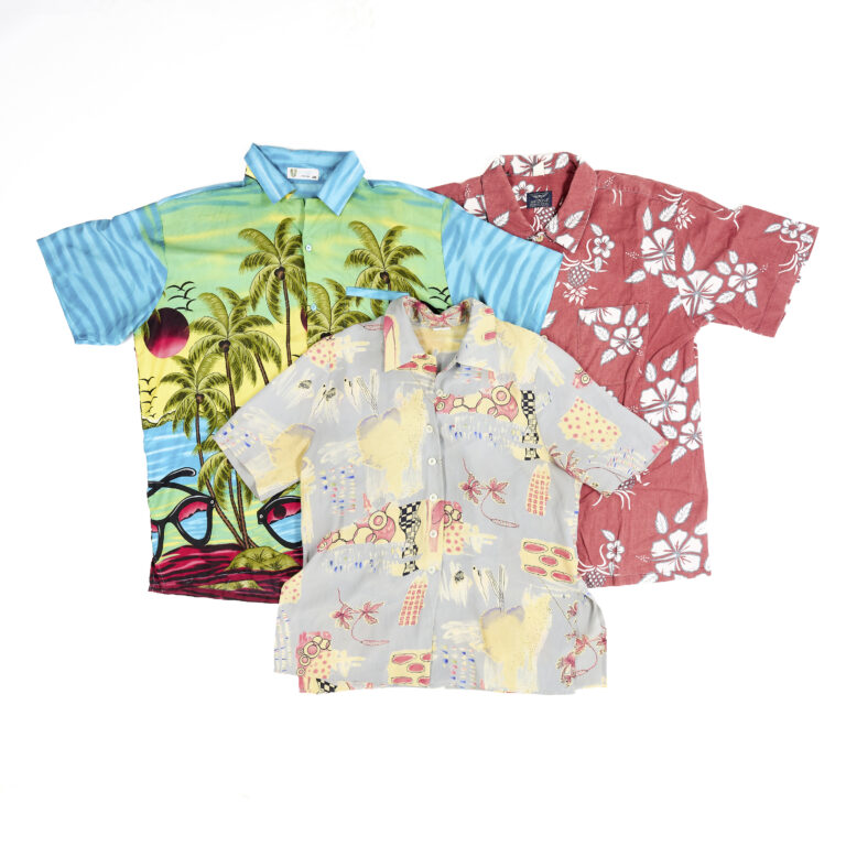 Men's short sleeve 70s 80s 90s shirts (hawaiian, silk, printed, striped, checkered)