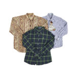 Women's Long Sleeve Cotton 70s 80s 90s Shirts Blouses (silk, Printed, Striped, Checkered) - 1