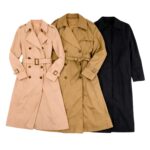 Women's Cotton Trench Coats - 1