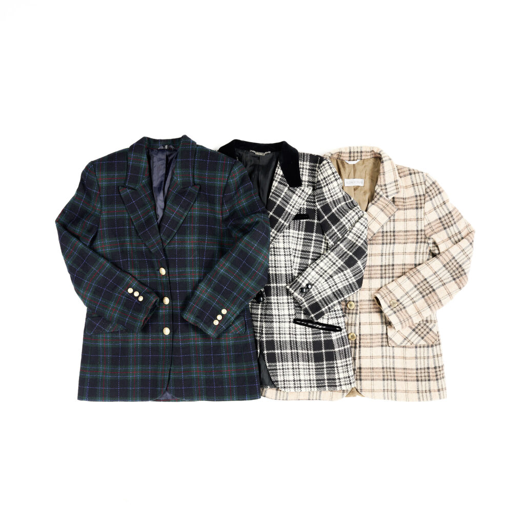 Women's Tartan Blazers