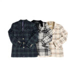 Women's Tartan Blazers - 1