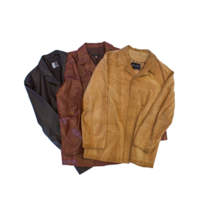 Men’s 70s/80s Leather Suede Trench