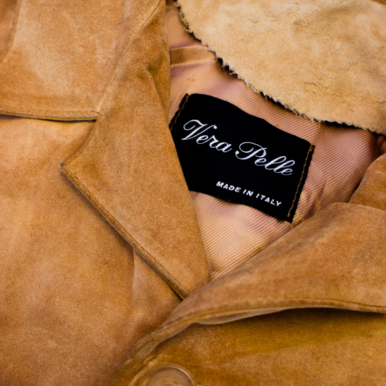 Men's 70s/80s Leather Suede Trench